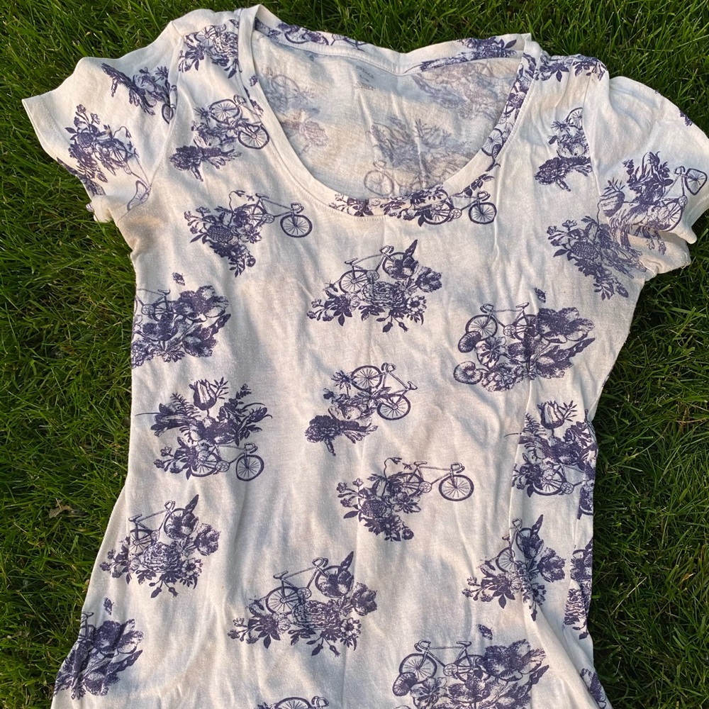 Floral Patterned Tee